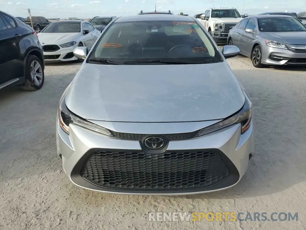 5 Photograph of a damaged car JTDEPMAE8MJ142387 TOYOTA COROLLA 2021