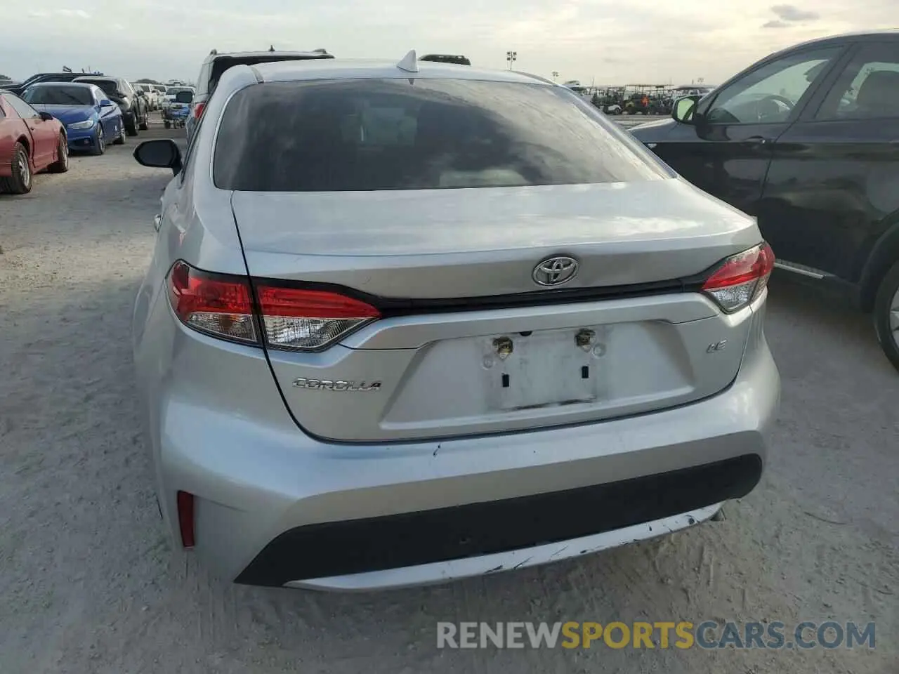 6 Photograph of a damaged car JTDEPMAE8MJ142387 TOYOTA COROLLA 2021