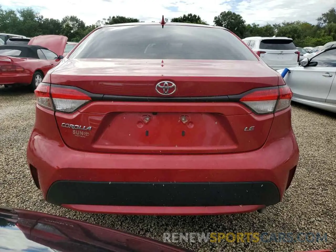 6 Photograph of a damaged car JTDEPMAE8MJ142664 TOYOTA COROLLA 2021
