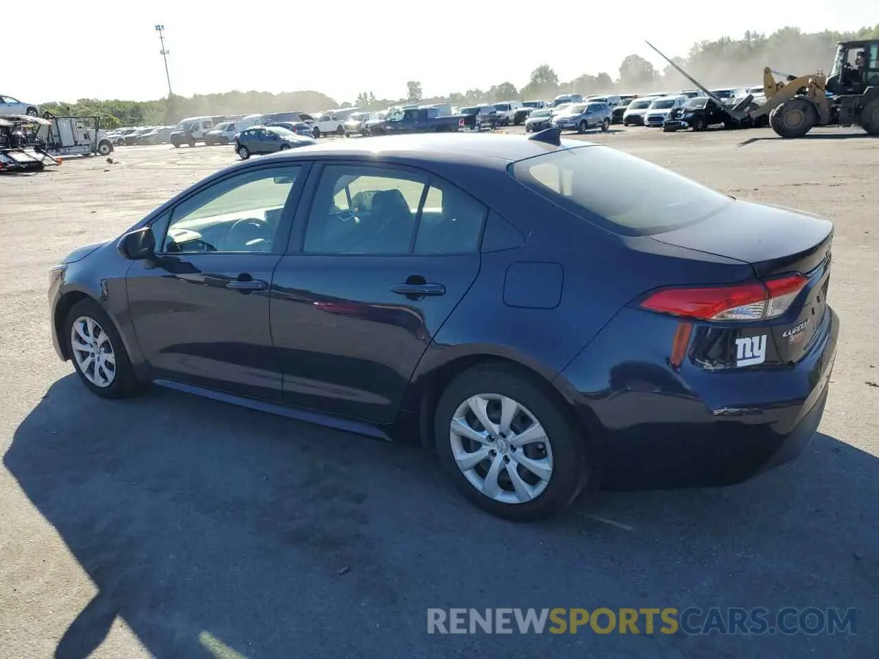 2 Photograph of a damaged car JTDEPMAE8MJ151283 TOYOTA COROLLA 2021