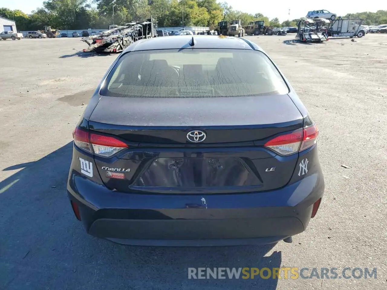 6 Photograph of a damaged car JTDEPMAE8MJ151283 TOYOTA COROLLA 2021