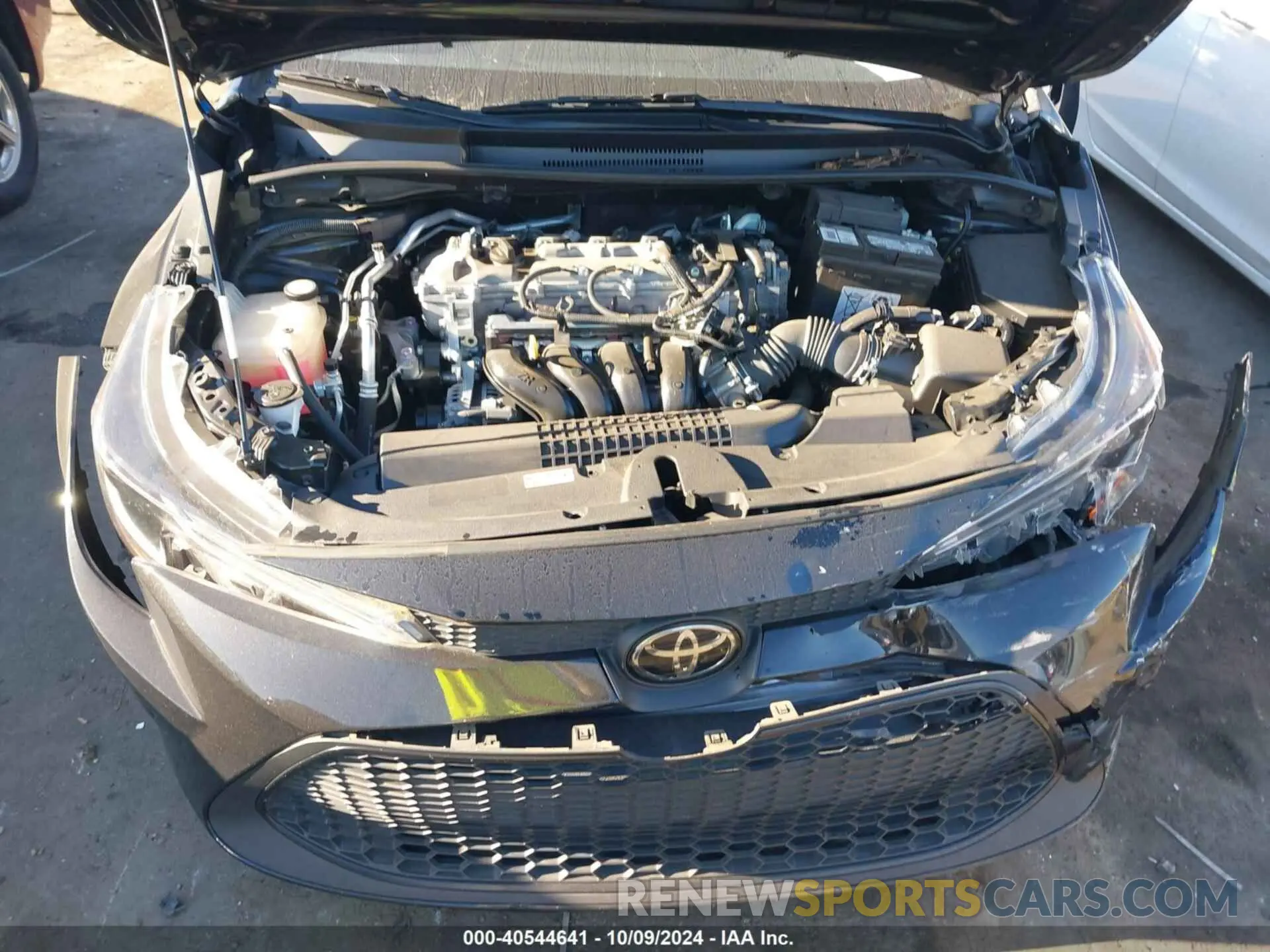 10 Фотография поврежденного автомобиля JTDEPMAE8MJ153681 TOYOTA COROLLA 2021