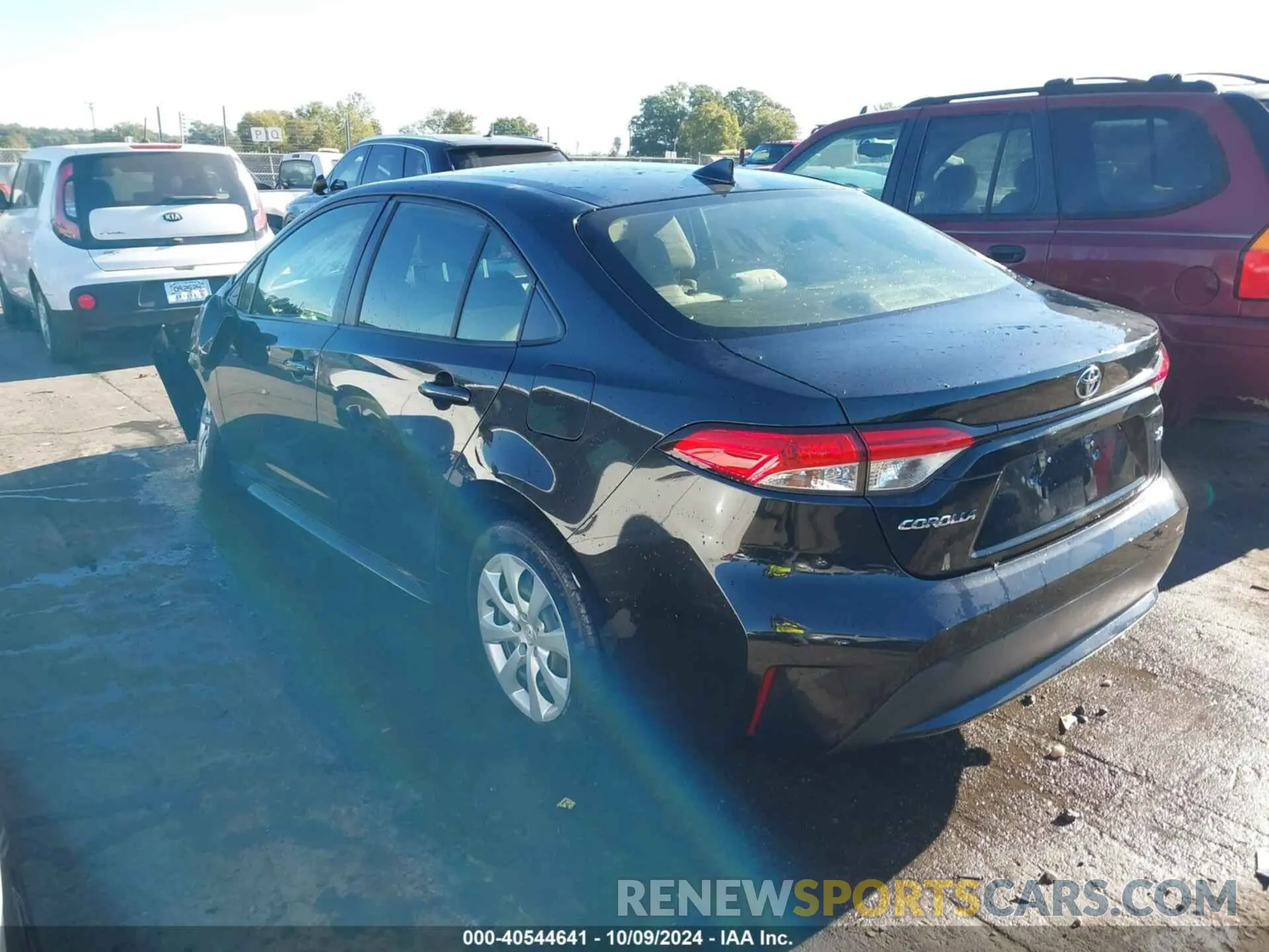 3 Фотография поврежденного автомобиля JTDEPMAE8MJ153681 TOYOTA COROLLA 2021