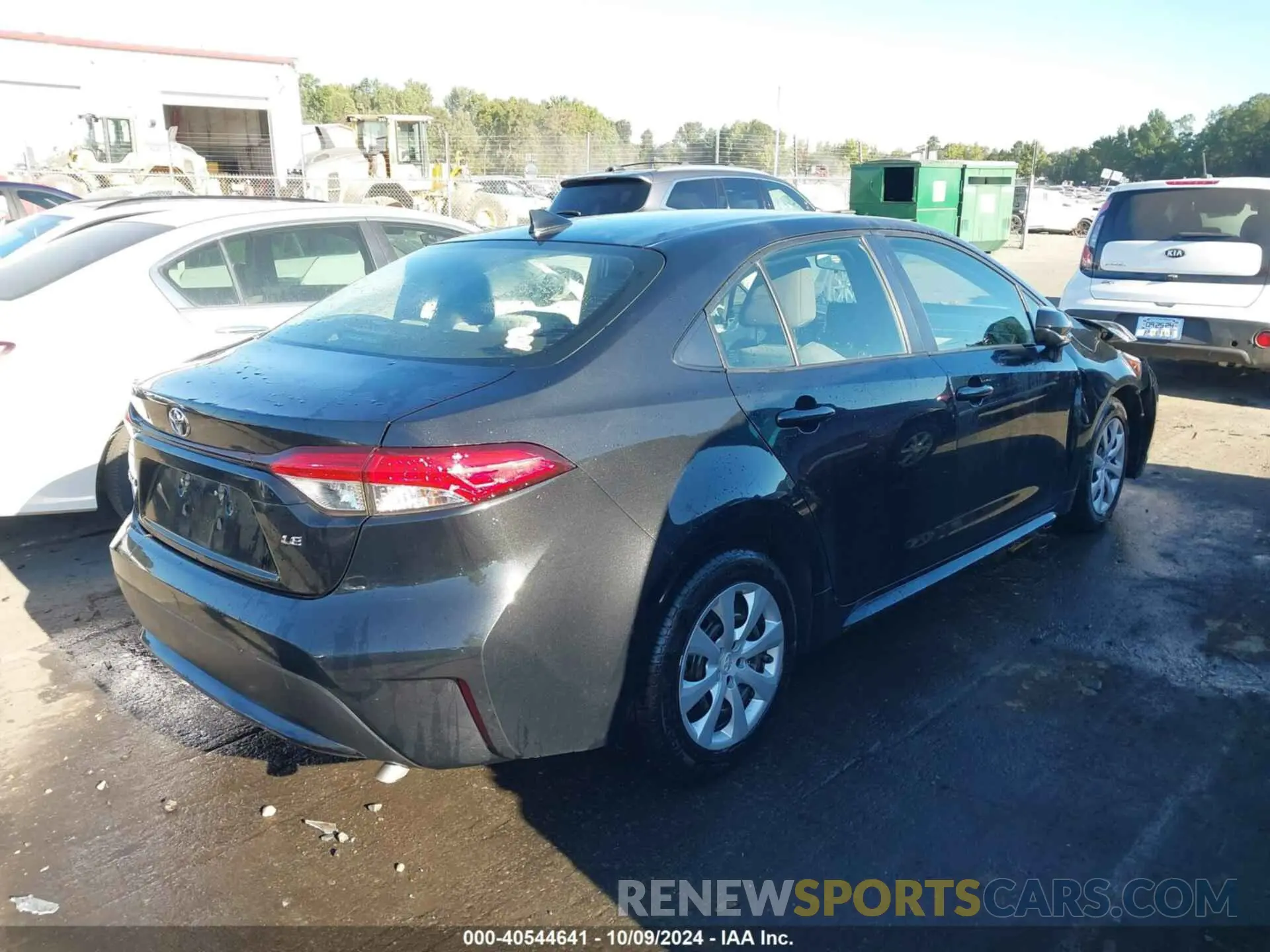 4 Фотография поврежденного автомобиля JTDEPMAE8MJ153681 TOYOTA COROLLA 2021