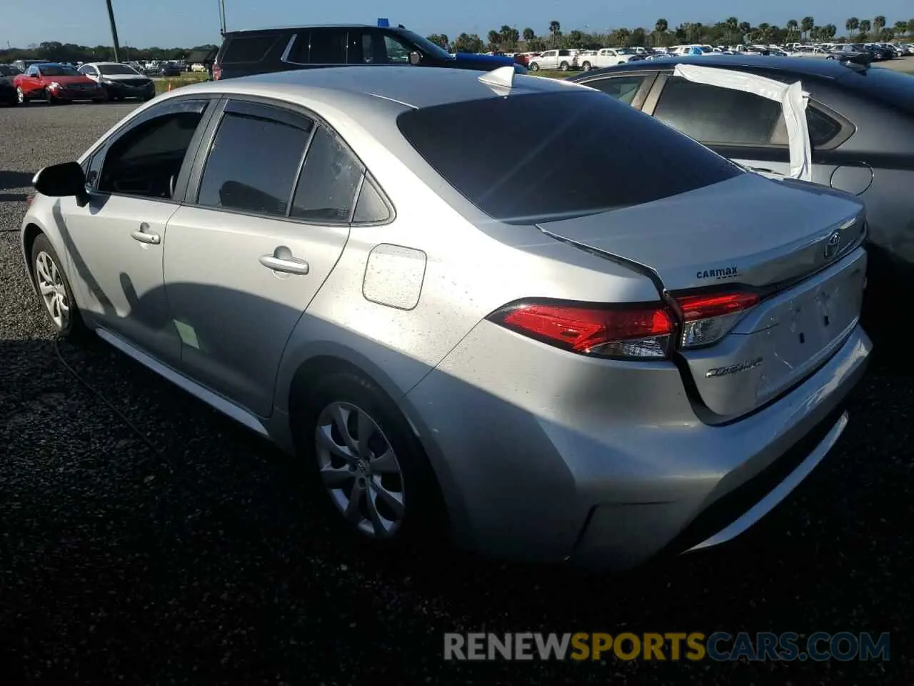 2 Фотография поврежденного автомобиля JTDEPMAE8MJ158105 TOYOTA COROLLA 2021