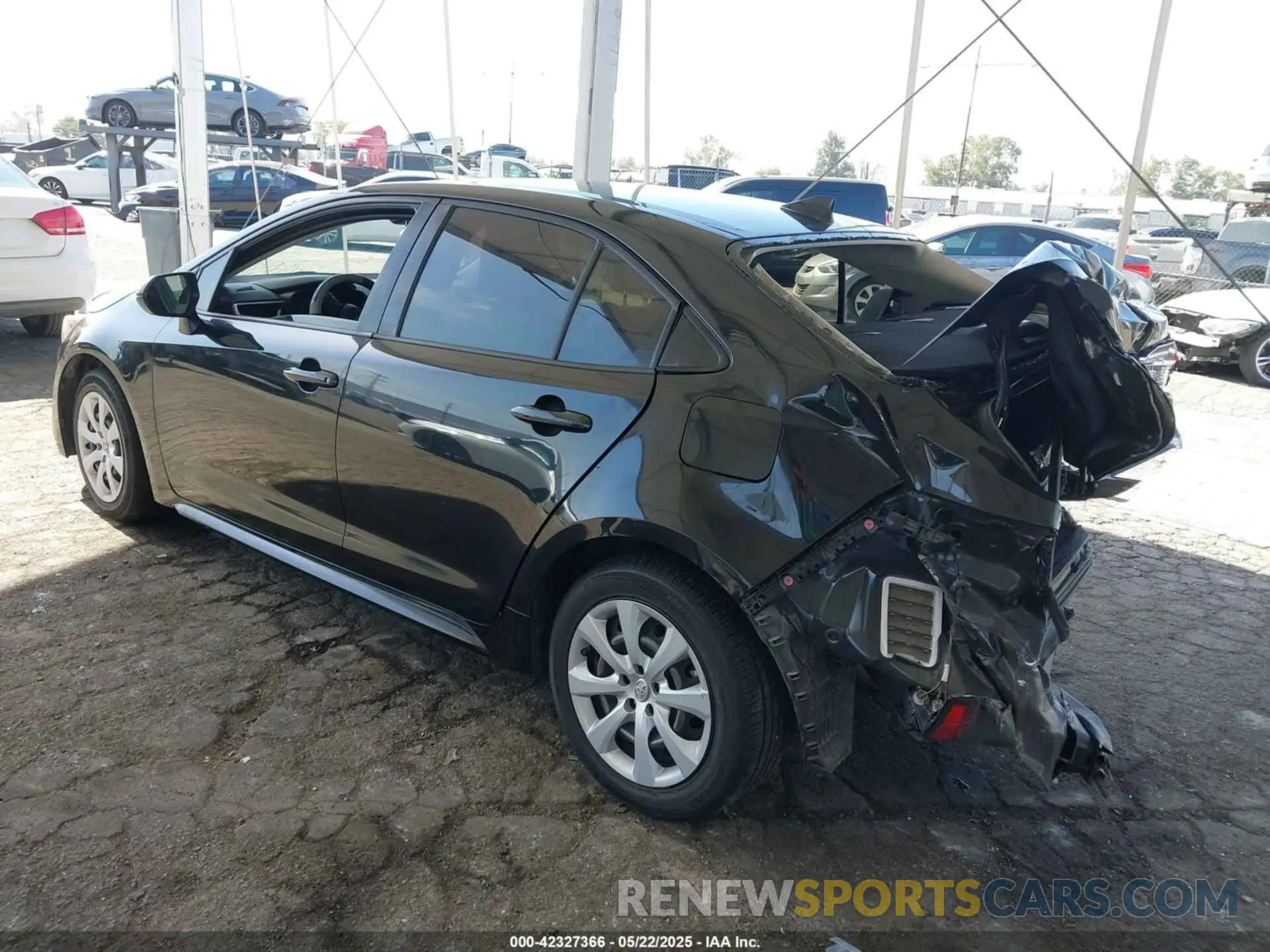 3 Photograph of a damaged car JTDEPMAE8MJ168665 TOYOTA COROLLA 2021