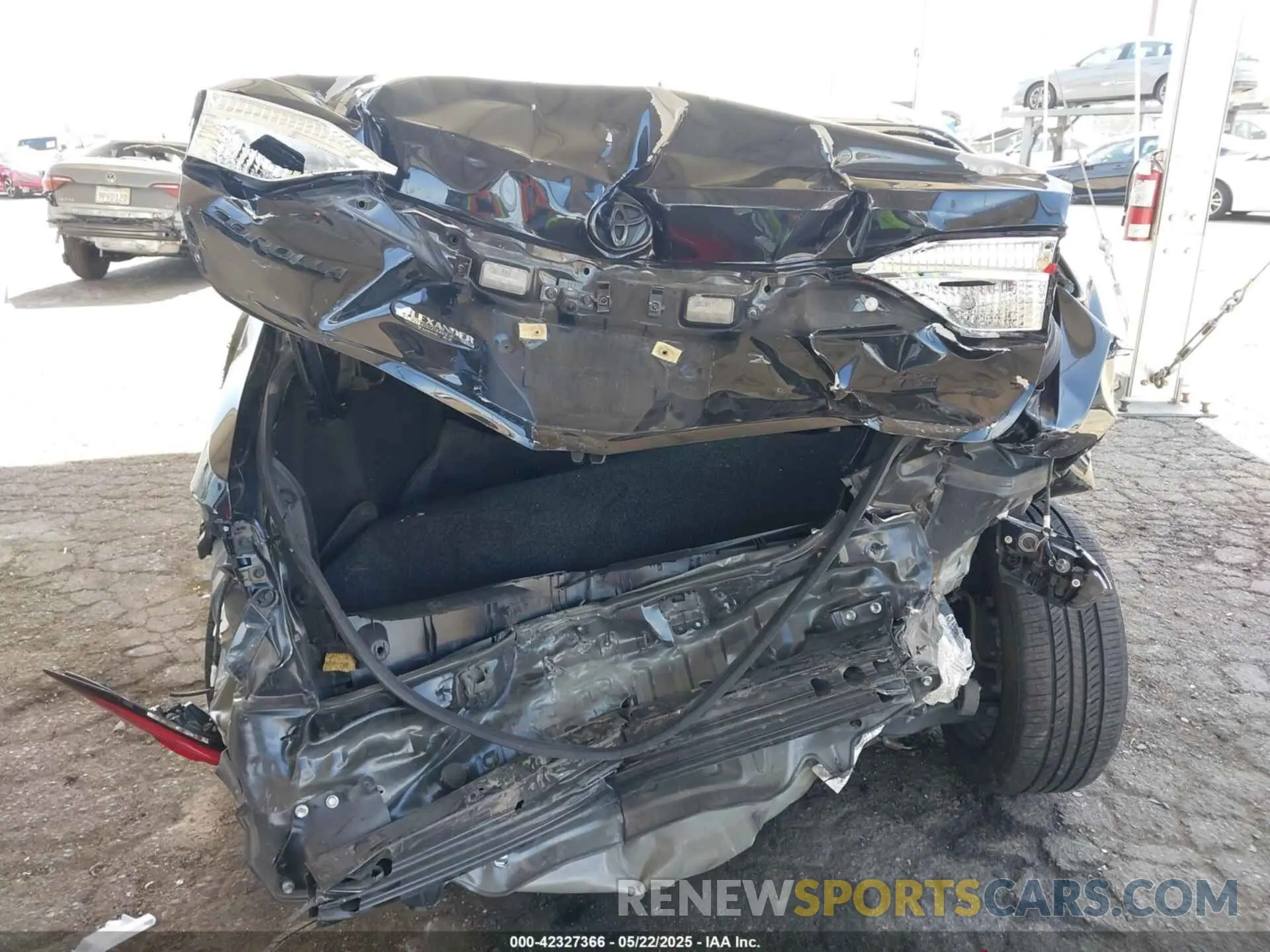 6 Photograph of a damaged car JTDEPMAE8MJ168665 TOYOTA COROLLA 2021