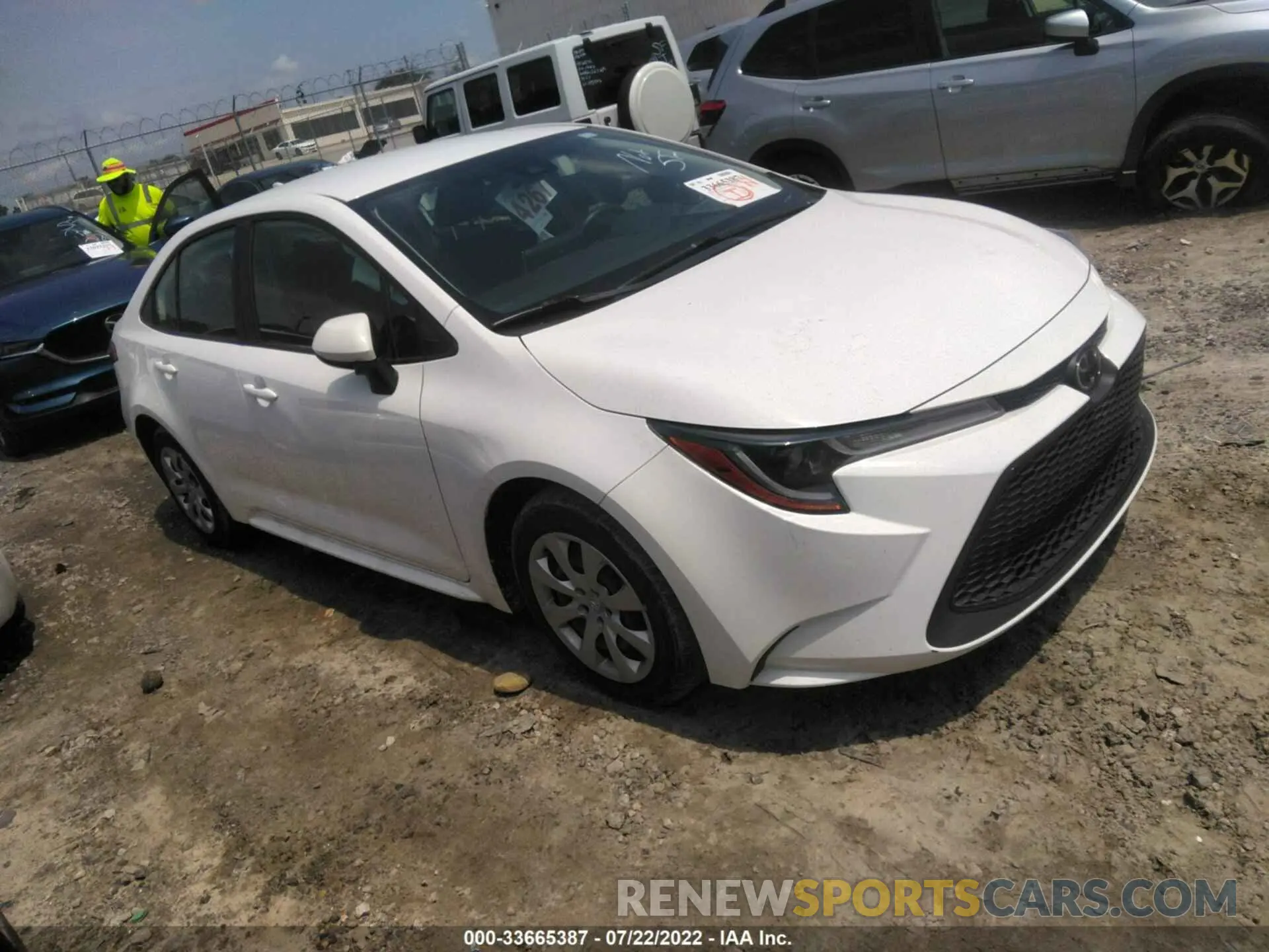 1 Фотография поврежденного автомобиля JTDEPMAE8MJ170626 TOYOTA COROLLA 2021