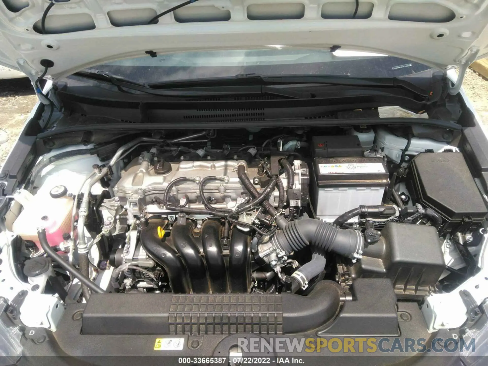 10 Фотография поврежденного автомобиля JTDEPMAE8MJ170626 TOYOTA COROLLA 2021