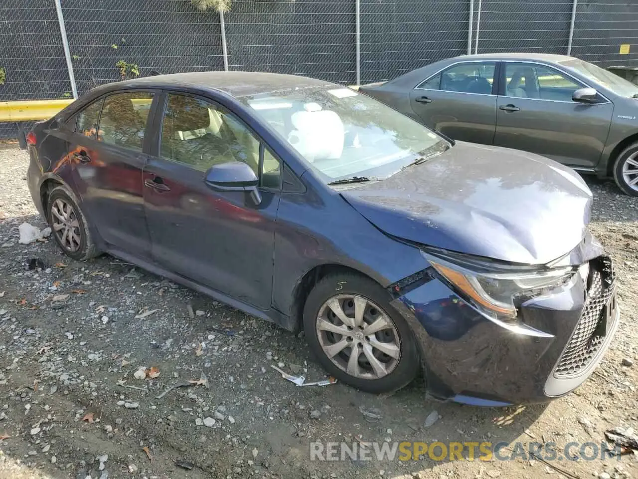 4 Photograph of a damaged car JTDEPMAE8MJ174370 TOYOTA COROLLA 2021