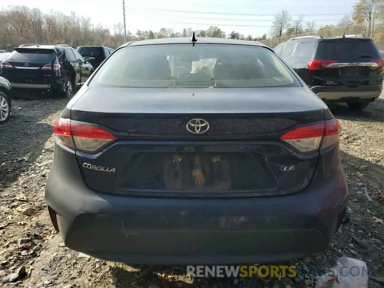 6 Photograph of a damaged car JTDEPMAE8MJ174370 TOYOTA COROLLA 2021