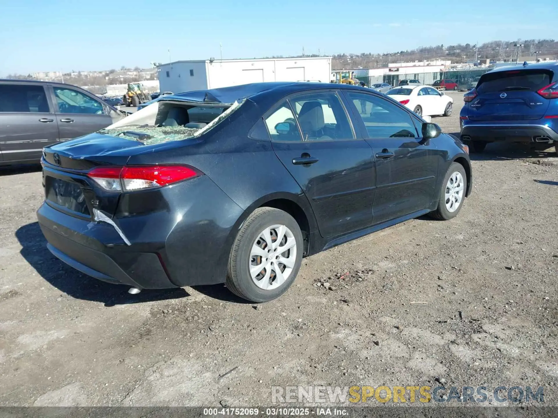 4 Photograph of a damaged car JTDEPMAE8MJ186082 TOYOTA COROLLA 2021