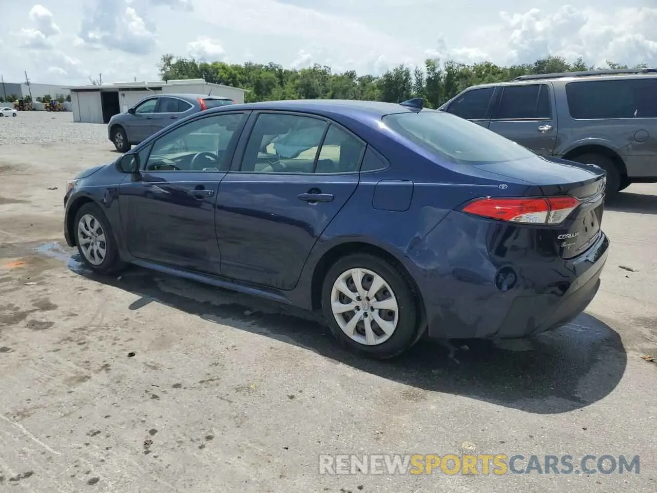 2 Фотография поврежденного автомобиля JTDEPMAE9MJ124402 TOYOTA COROLLA 2021