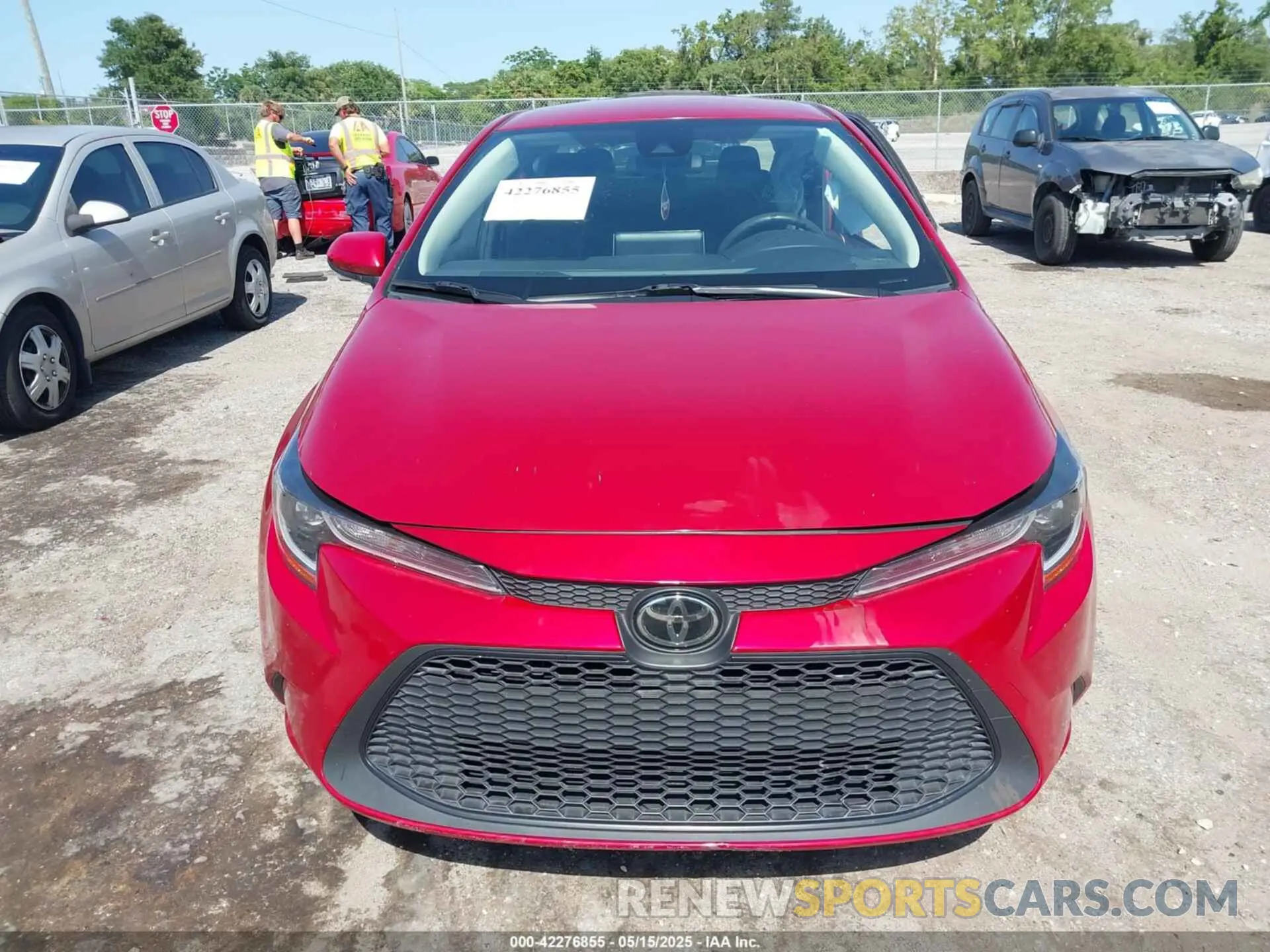 12 Photograph of a damaged car JTDEPMAE9MJ130989 TOYOTA COROLLA 2021