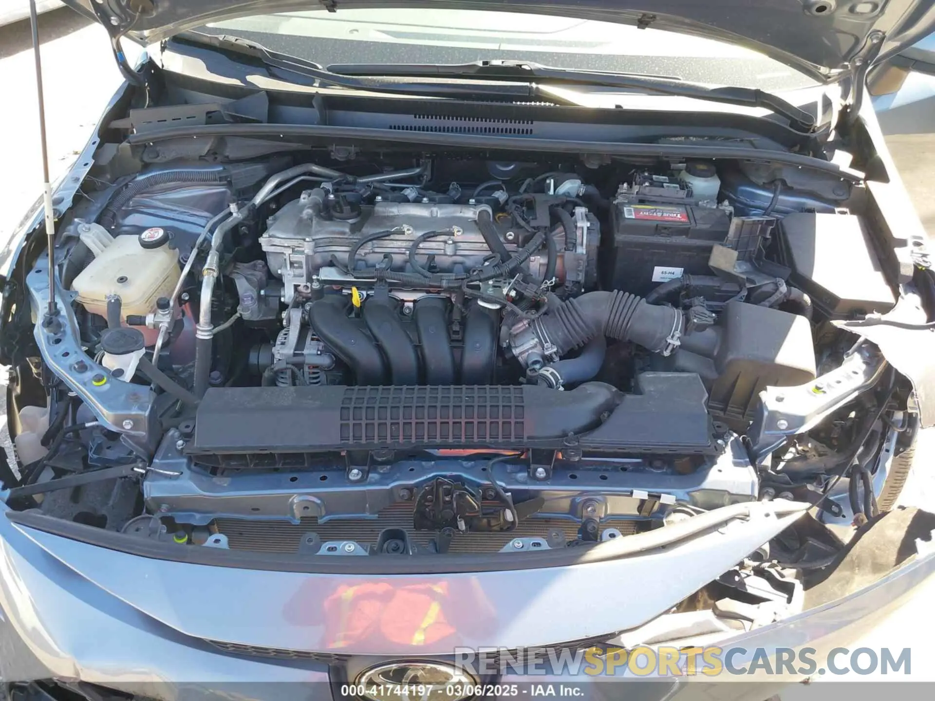 10 Фотография поврежденного автомобиля JTDEPMAE9MJ132063 TOYOTA COROLLA 2021