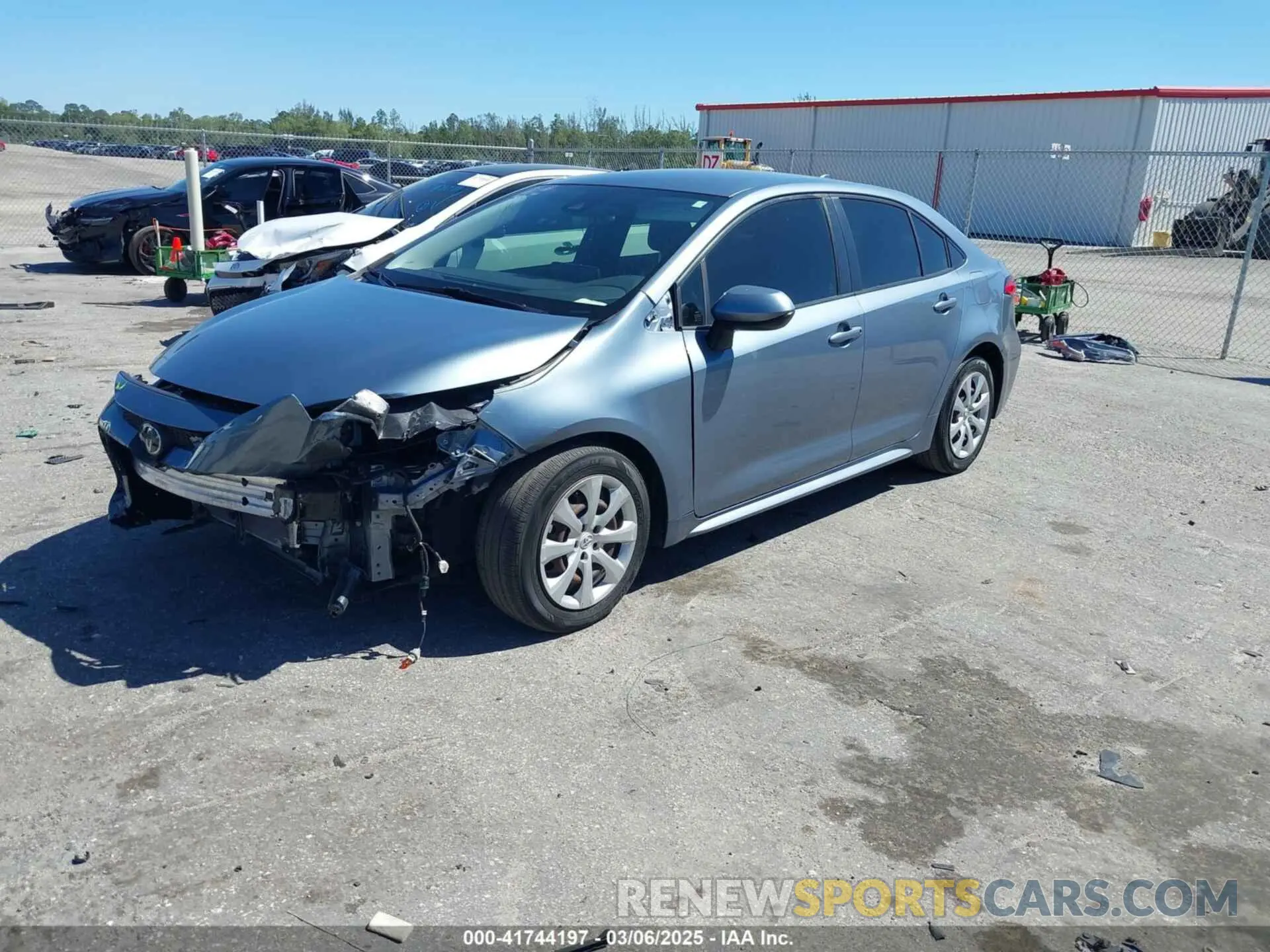 2 Фотография поврежденного автомобиля JTDEPMAE9MJ132063 TOYOTA COROLLA 2021