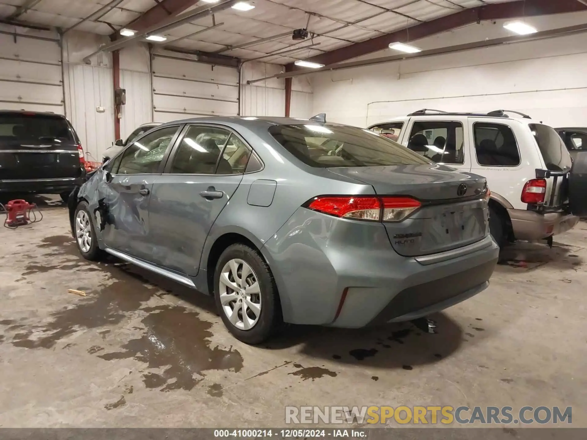 3 Photograph of a damaged car JTDEPMAE9MJ134069 TOYOTA COROLLA 2021