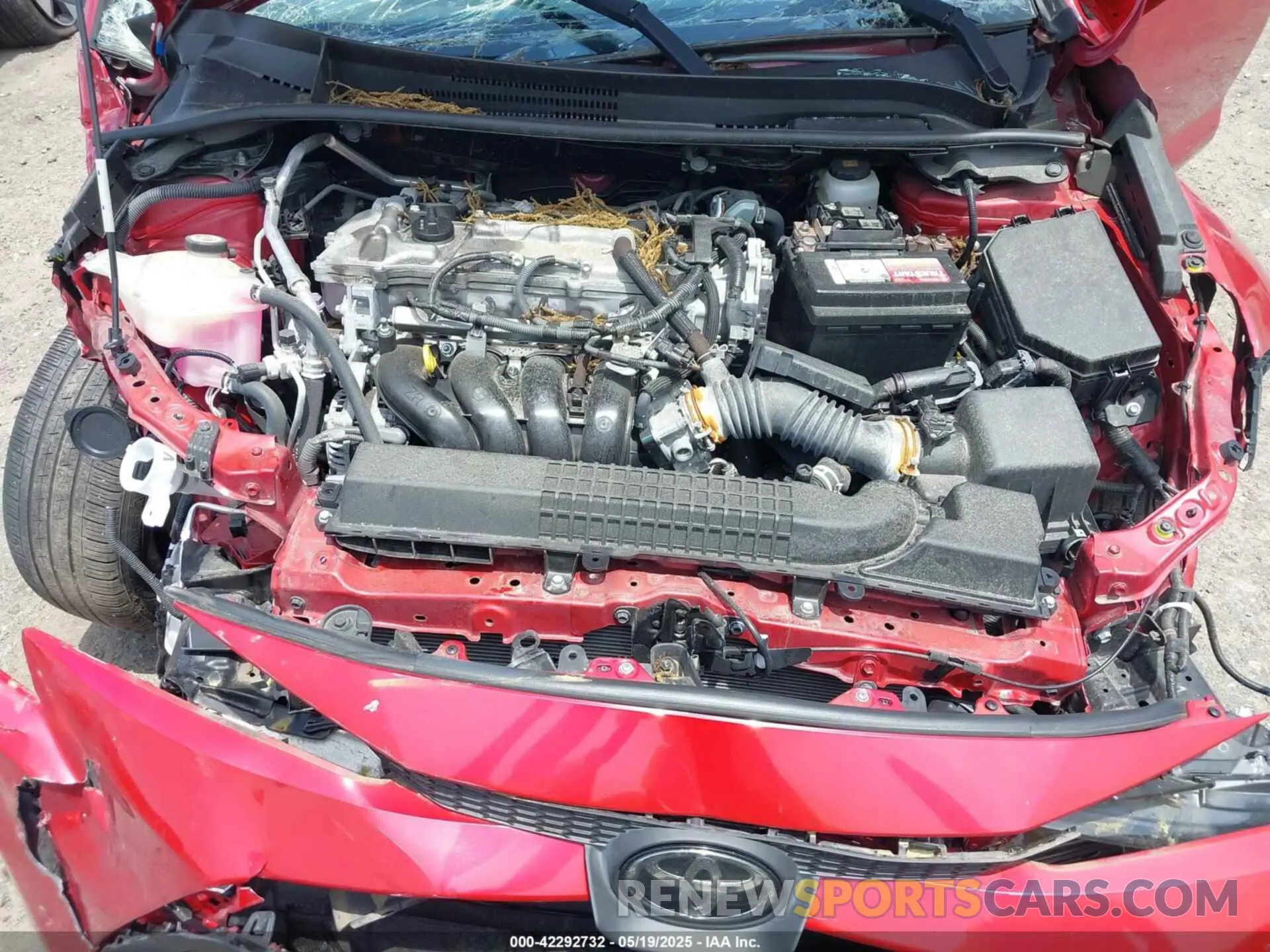 10 Фотография поврежденного автомобиля JTDEPMAE9MJ136002 TOYOTA COROLLA 2021