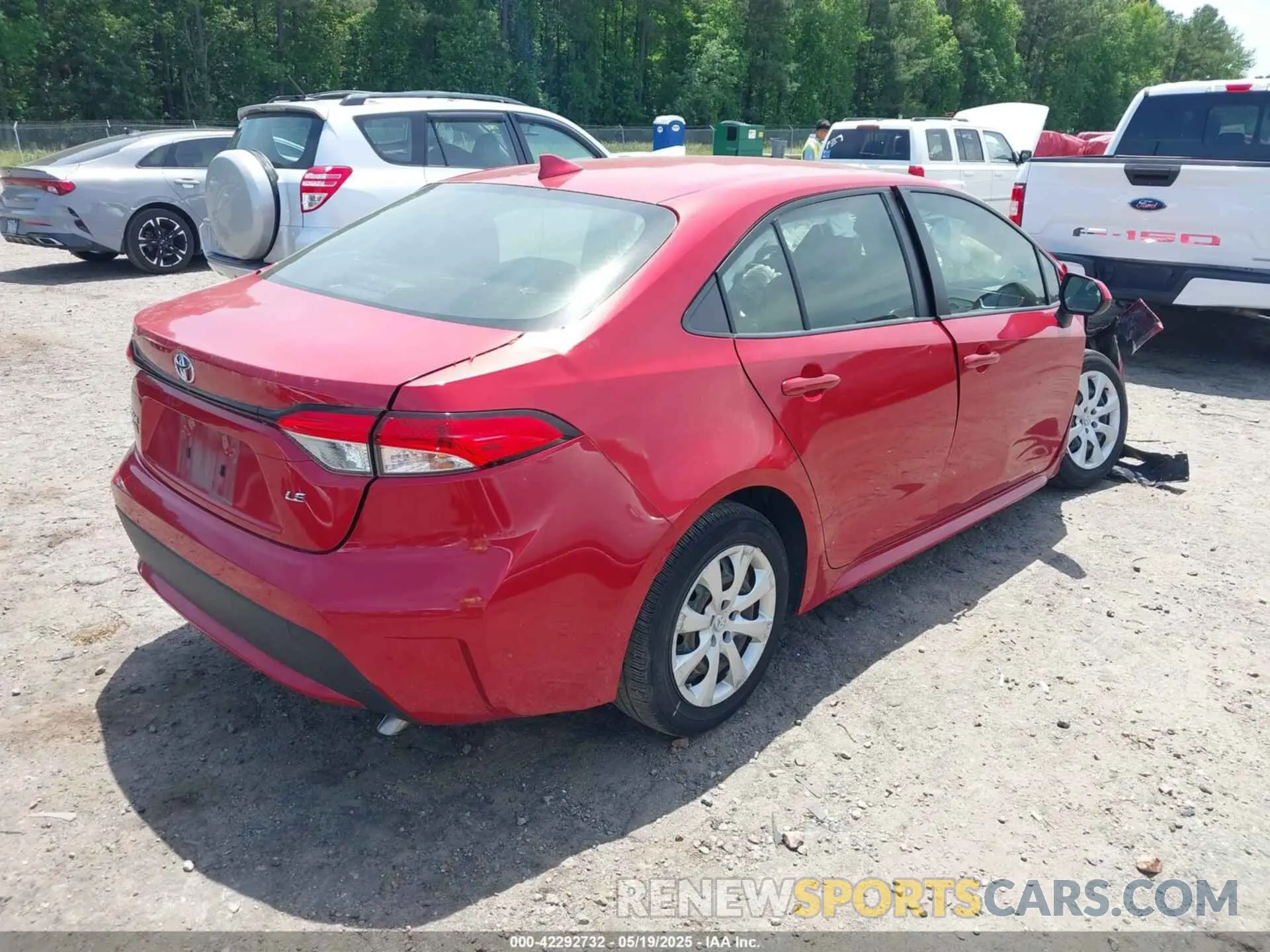 4 Фотография поврежденного автомобиля JTDEPMAE9MJ136002 TOYOTA COROLLA 2021
