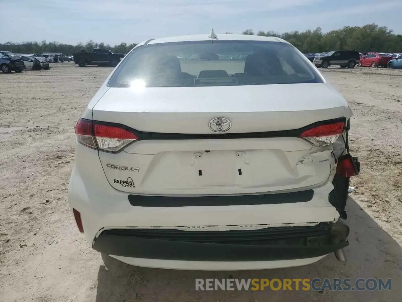 6 Фотография поврежденного автомобиля JTDEPMAE9MJ137442 TOYOTA COROLLA 2021