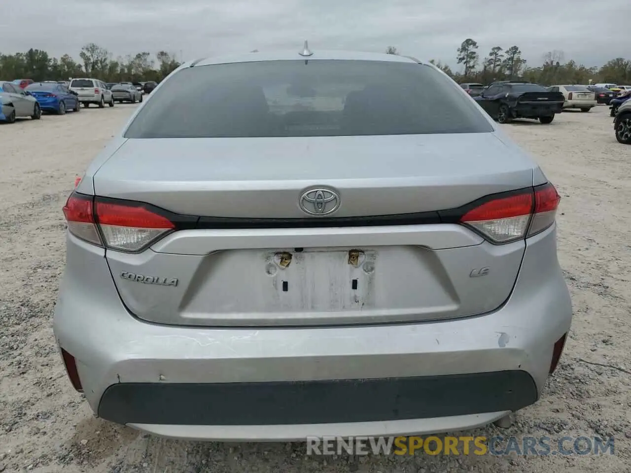 6 Photograph of a damaged car JTDEPMAE9MJ156654 TOYOTA COROLLA 2021