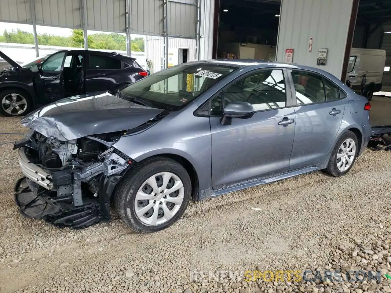 1 Фотография поврежденного автомобиля JTDEPMAE9MJ168321 TOYOTA COROLLA 2021