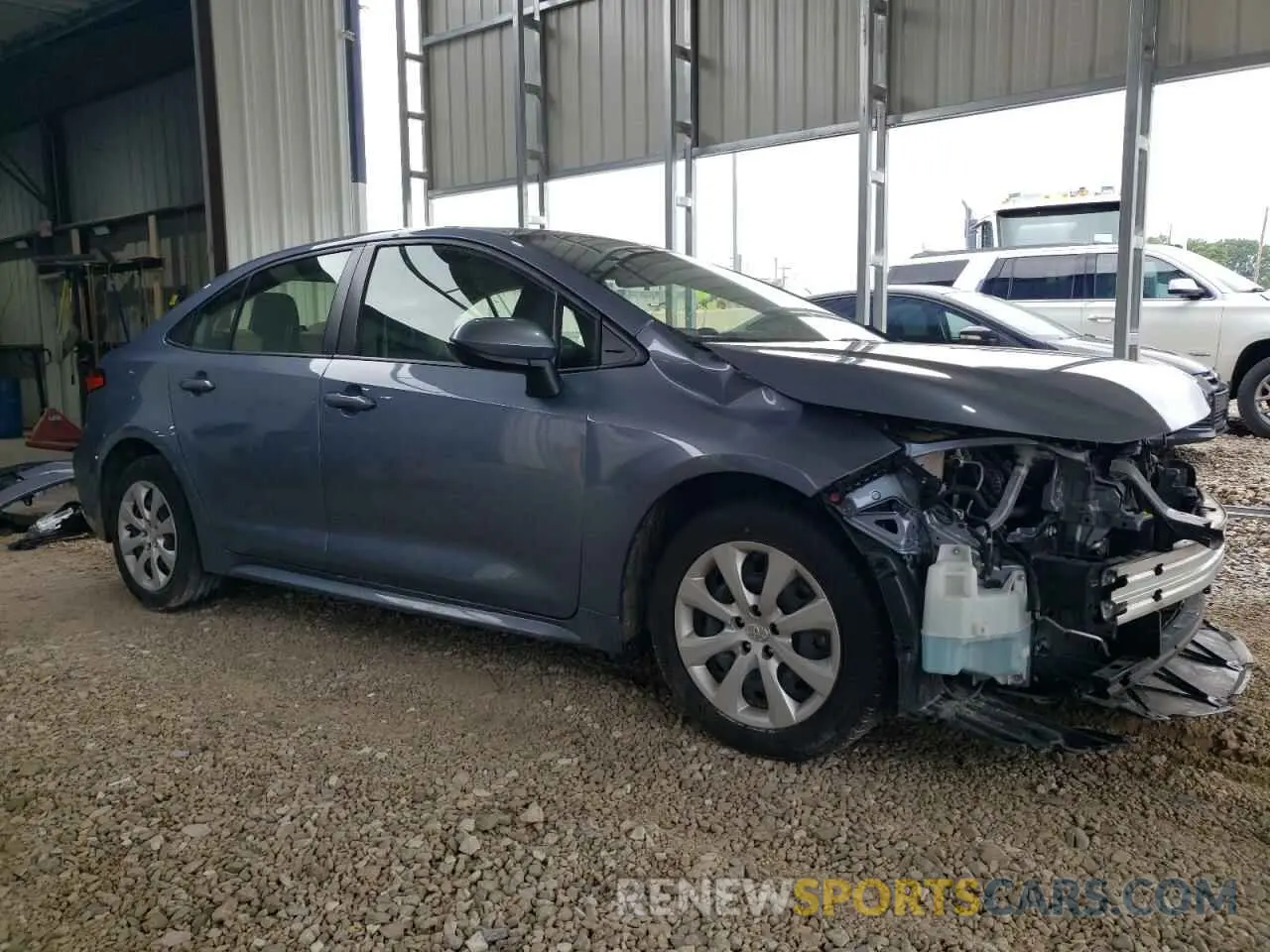 4 Фотография поврежденного автомобиля JTDEPMAE9MJ168321 TOYOTA COROLLA 2021
