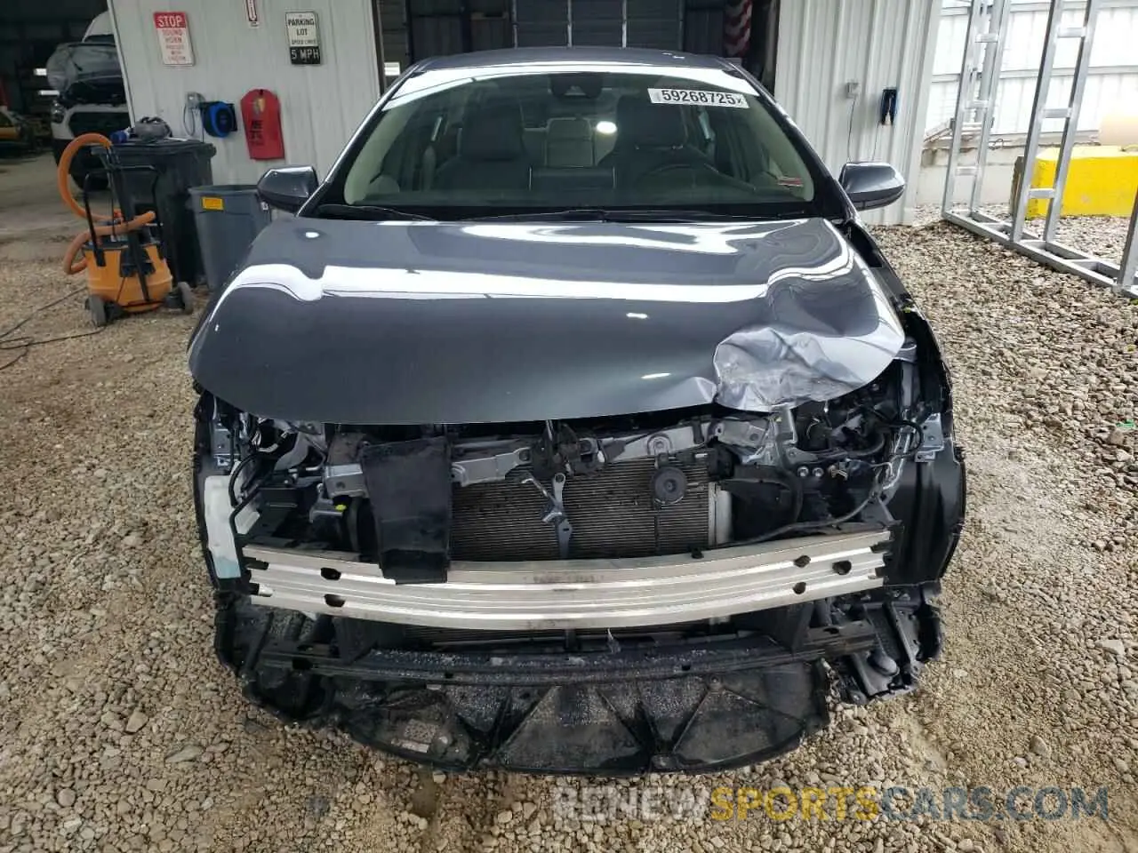 5 Фотография поврежденного автомобиля JTDEPMAE9MJ168321 TOYOTA COROLLA 2021