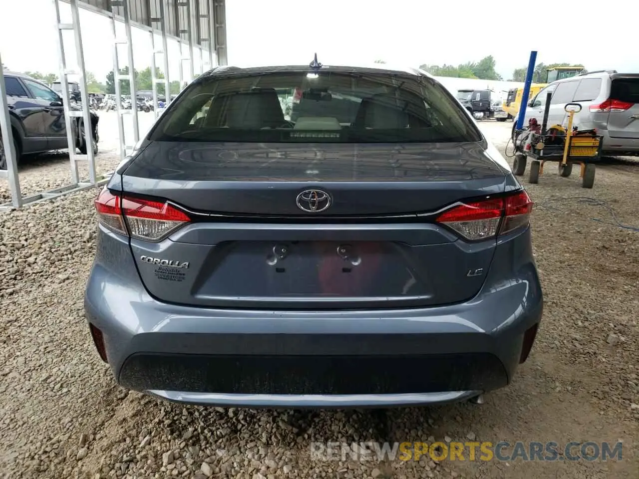6 Фотография поврежденного автомобиля JTDEPMAE9MJ168321 TOYOTA COROLLA 2021