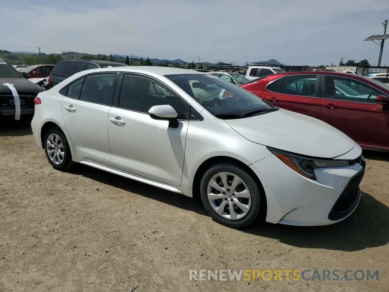 4 Photograph of a damaged car JTDEPMAE9MJ168626 TOYOTA COROLLA 2021