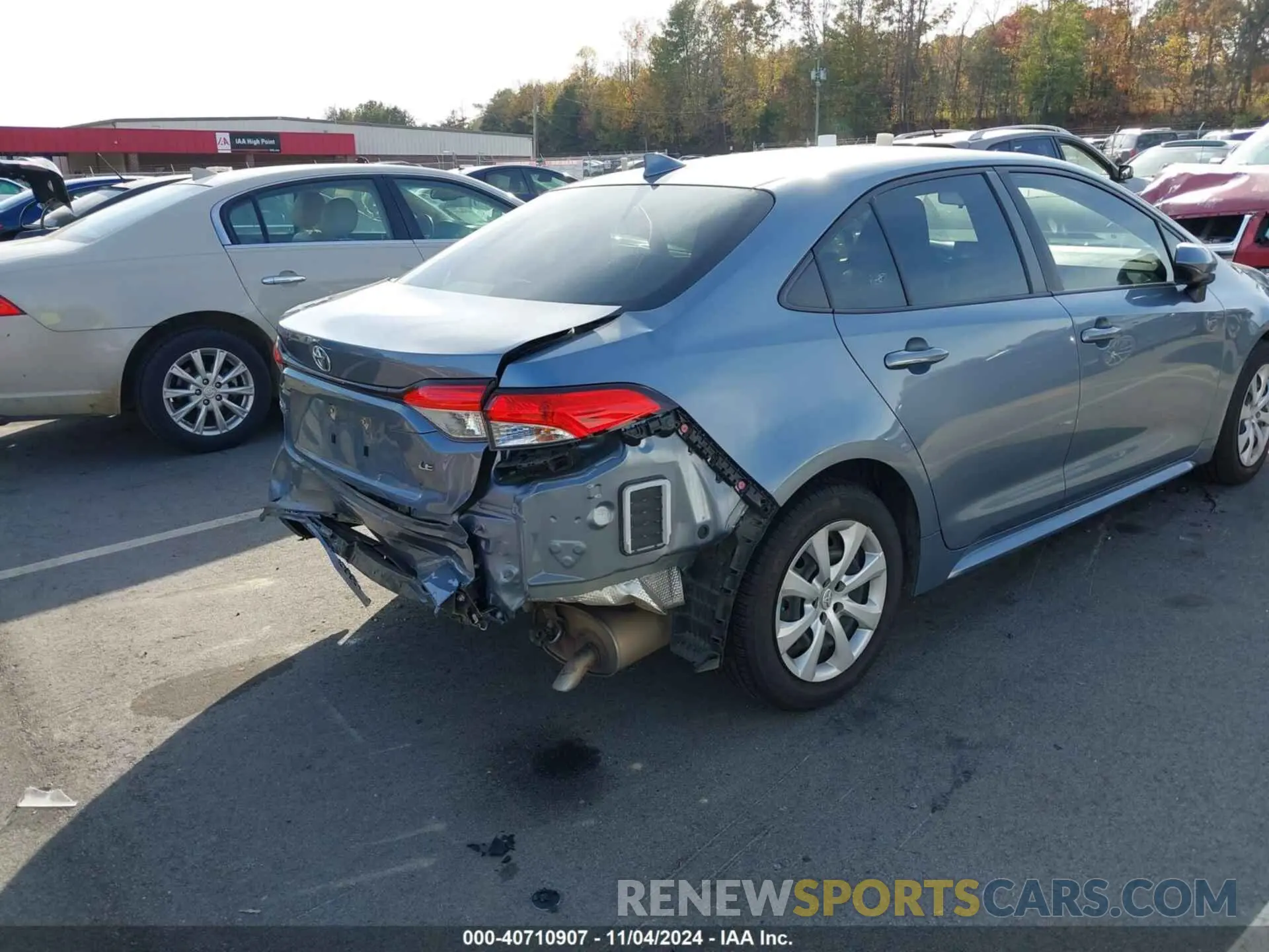 6 Photograph of a damaged car JTDEPMAE9MJ185944 TOYOTA COROLLA 2021