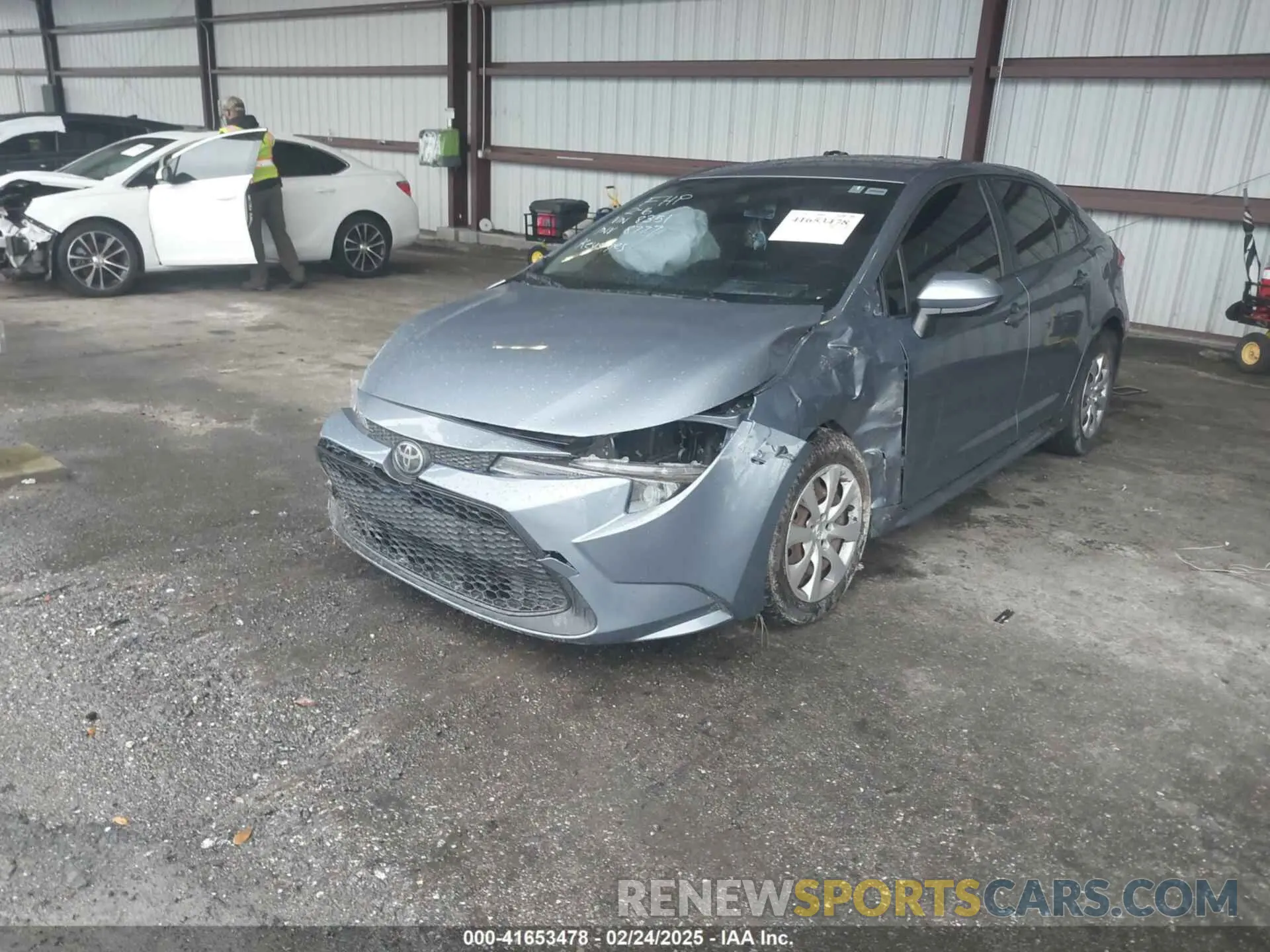 2 Photograph of a damaged car JTDEPMAEXMJ118351 TOYOTA COROLLA 2021