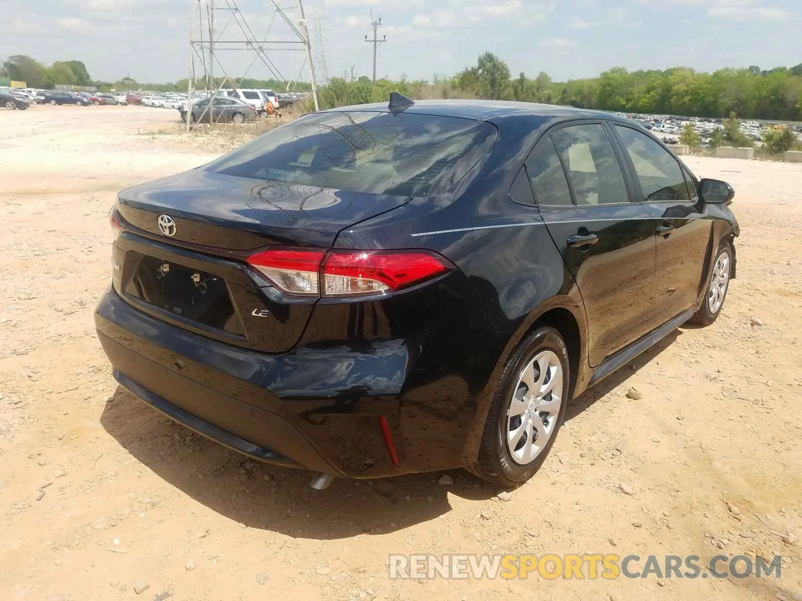 4 Photograph of a damaged car JTDEPMAEXMJ121217 TOYOTA COROLLA 2021
