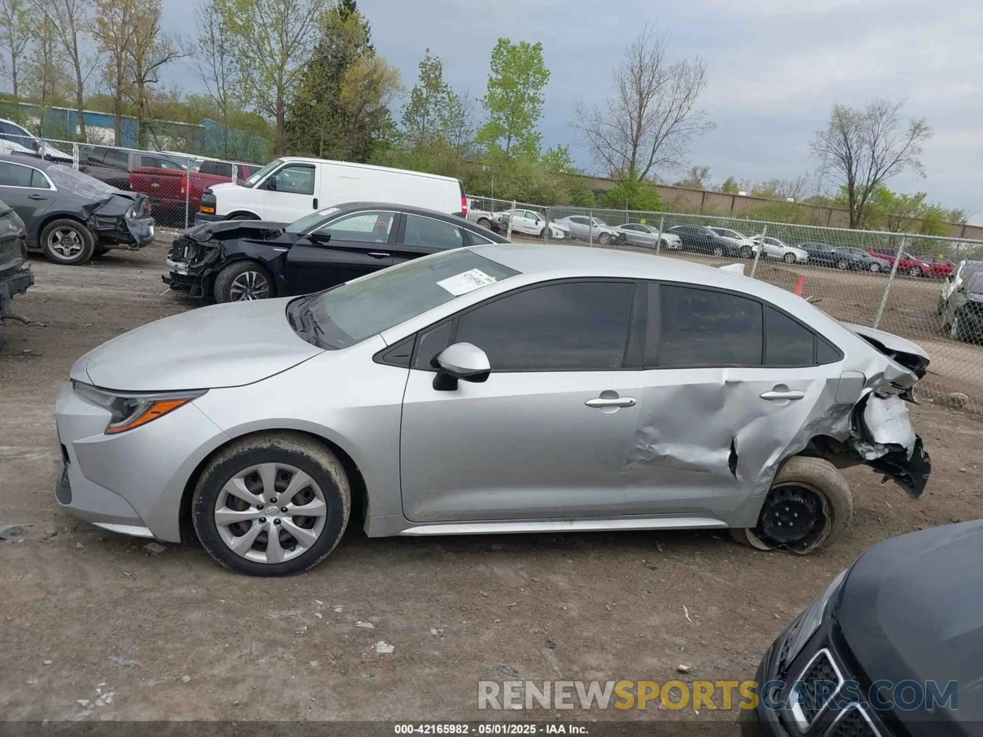 14 Фотография поврежденного автомобиля JTDEPMAEXMJ131584 TOYOTA COROLLA 2021