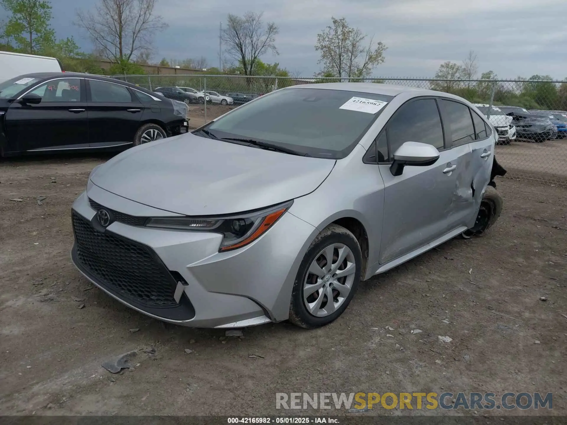 2 Фотография поврежденного автомобиля JTDEPMAEXMJ131584 TOYOTA COROLLA 2021