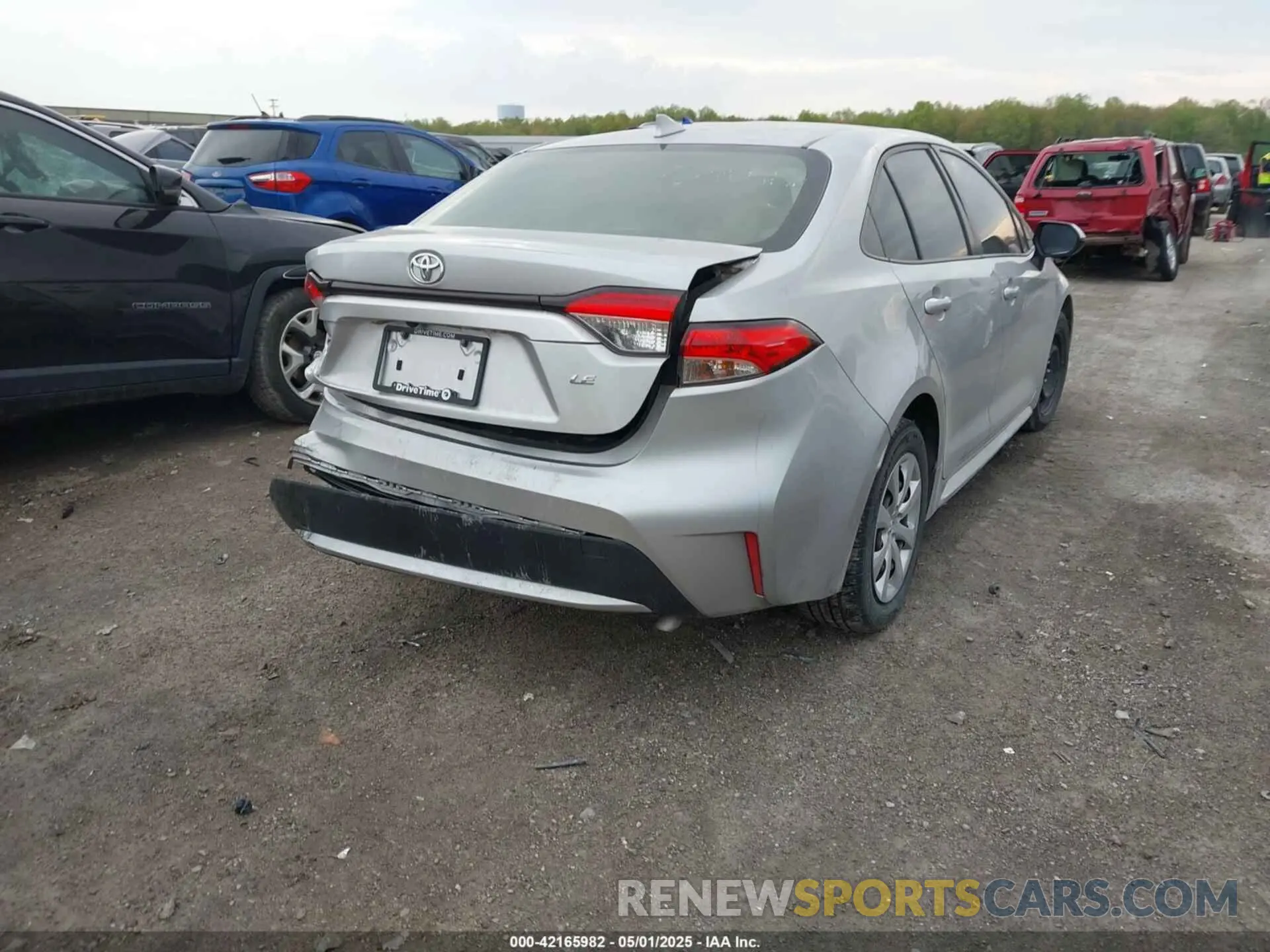 4 Фотография поврежденного автомобиля JTDEPMAEXMJ131584 TOYOTA COROLLA 2021