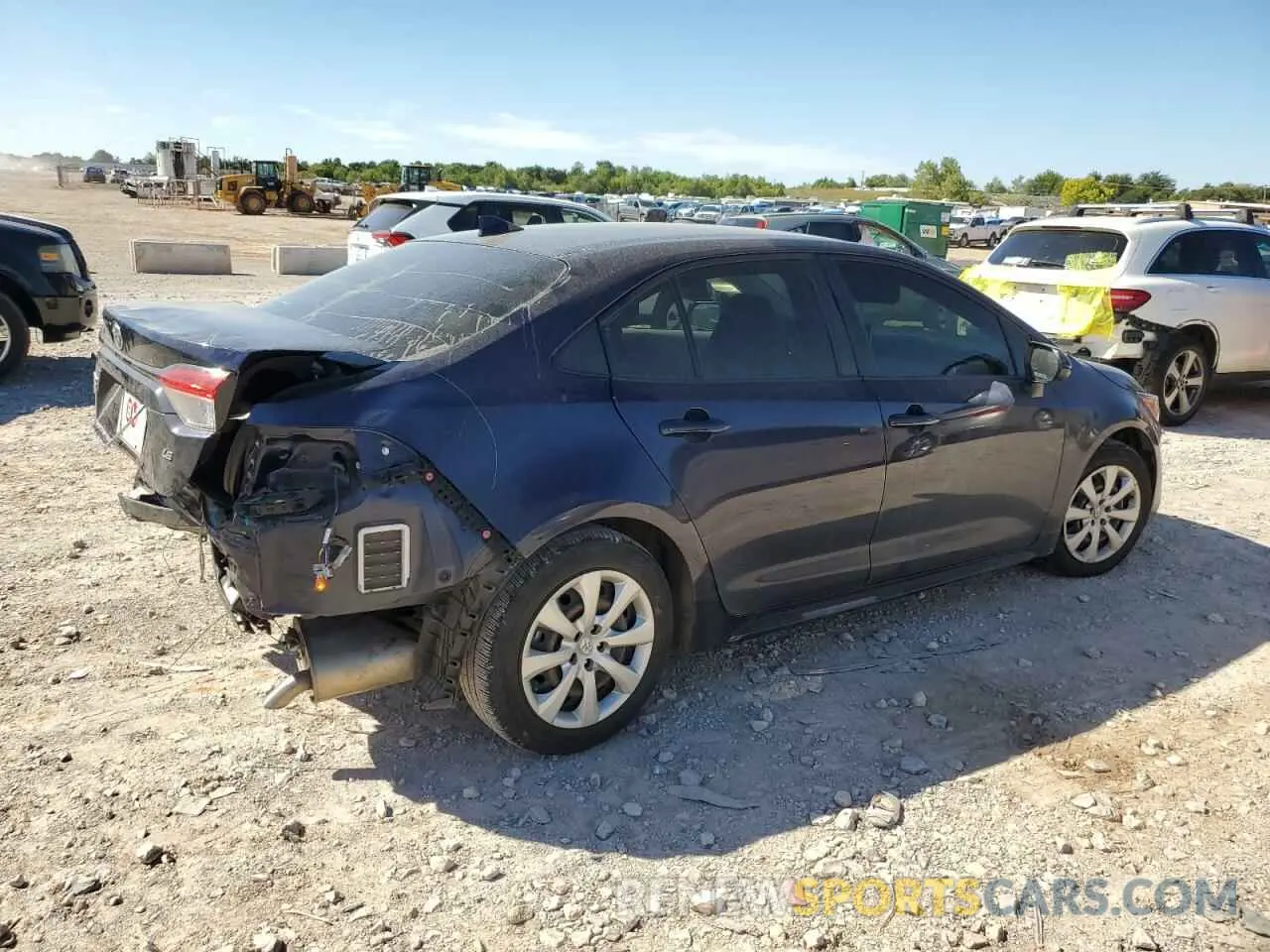 3 Photograph of a damaged car JTDEPMAEXMJ145288 TOYOTA COROLLA 2021