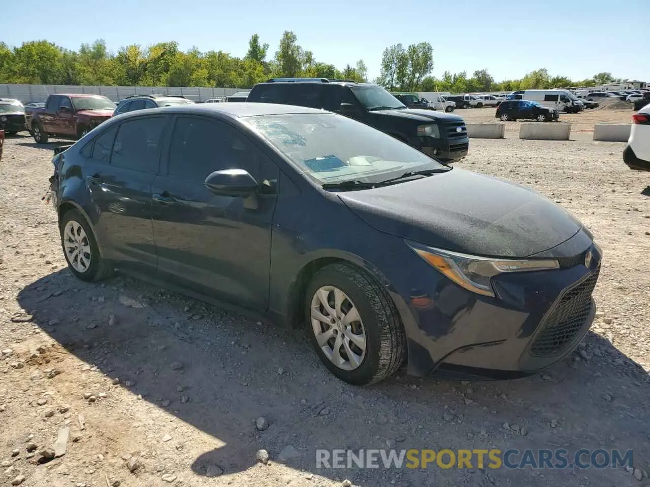 4 Photograph of a damaged car JTDEPMAEXMJ145288 TOYOTA COROLLA 2021