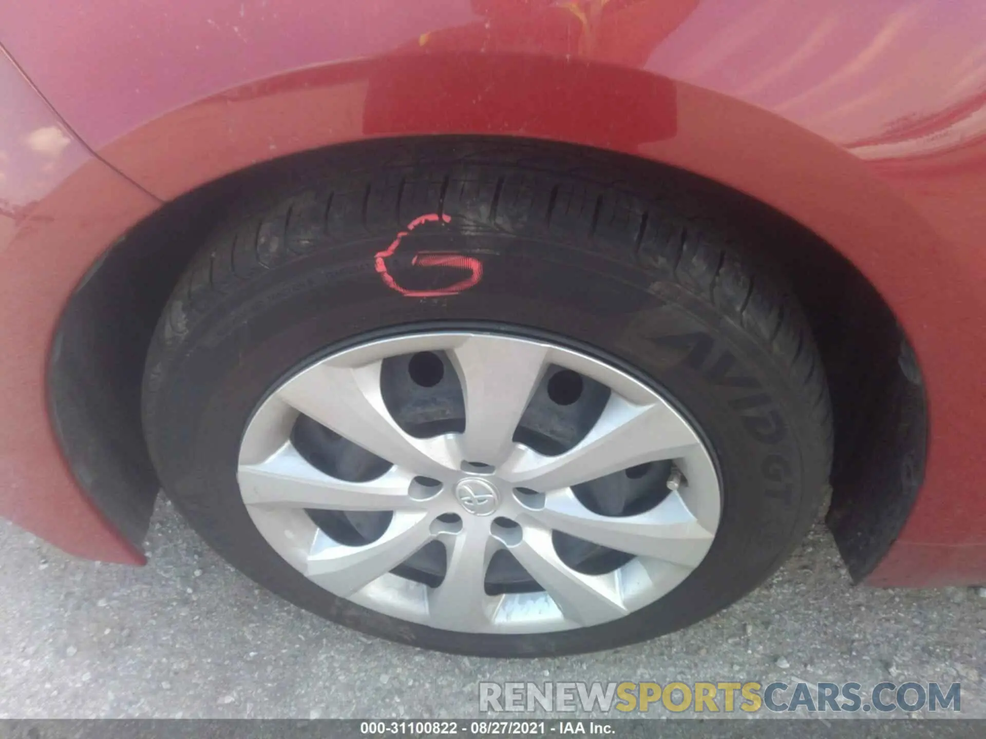 12 Photograph of a damaged car JTDEPMAEXMJ148434 TOYOTA COROLLA 2021