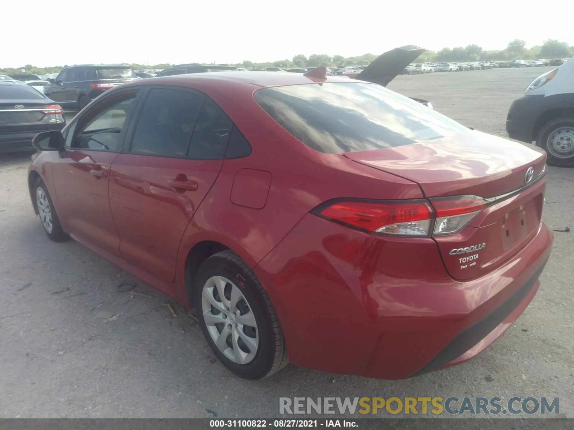 3 Photograph of a damaged car JTDEPMAEXMJ148434 TOYOTA COROLLA 2021
