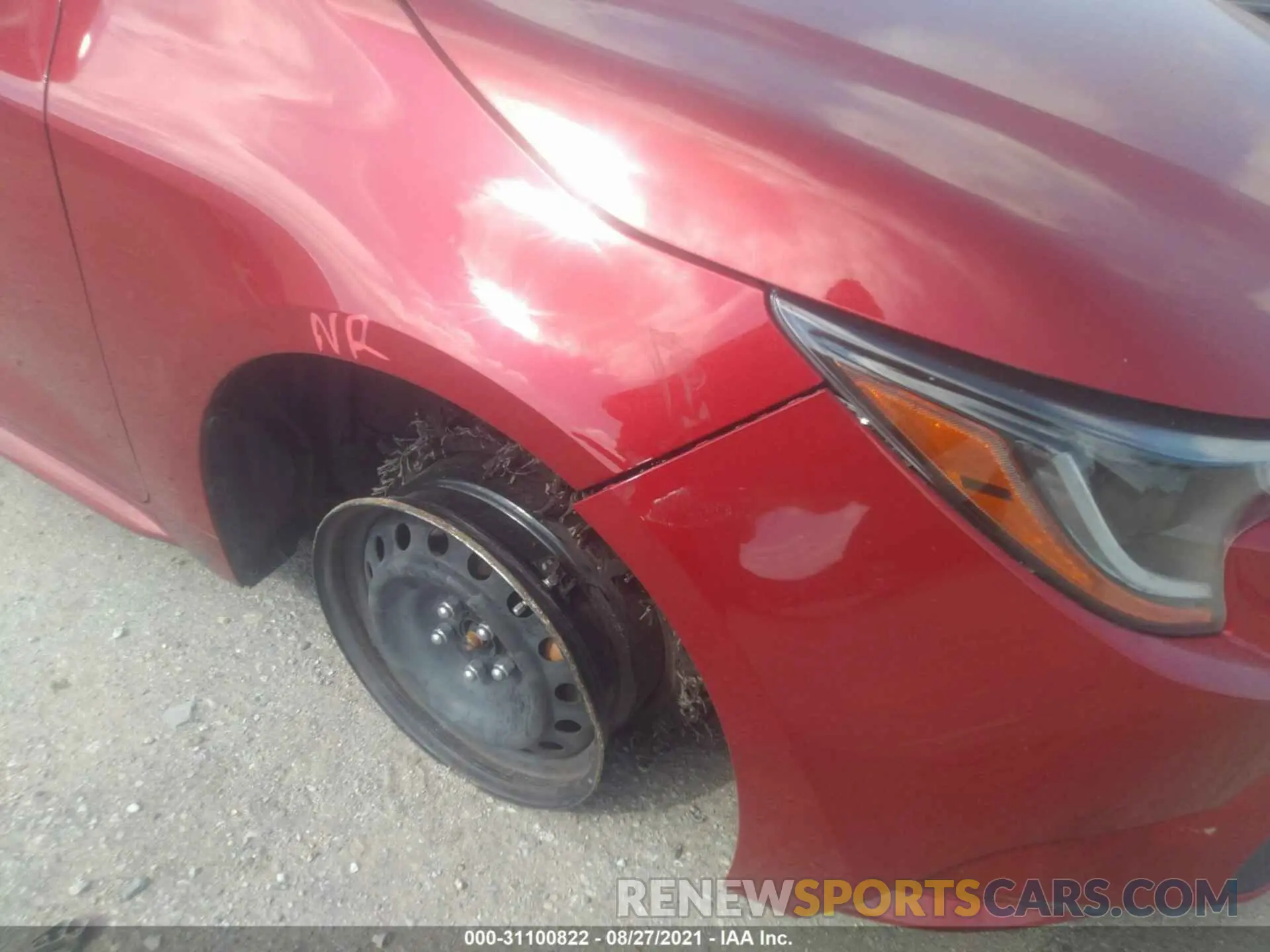 6 Photograph of a damaged car JTDEPMAEXMJ148434 TOYOTA COROLLA 2021