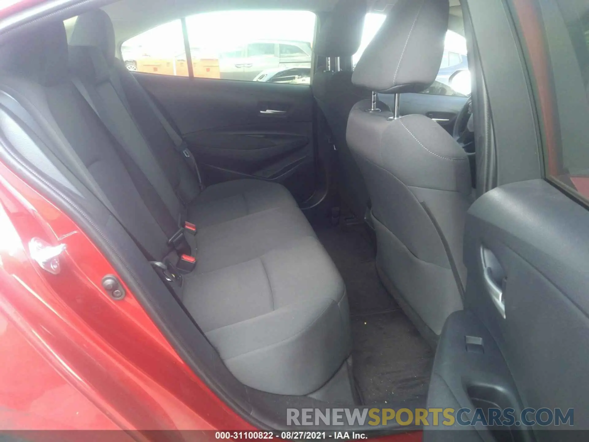 8 Photograph of a damaged car JTDEPMAEXMJ148434 TOYOTA COROLLA 2021