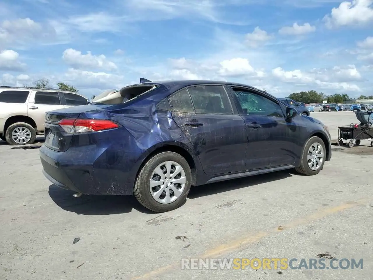 3 Photograph of a damaged car JTDEPMAEXMJ149003 TOYOTA COROLLA 2021