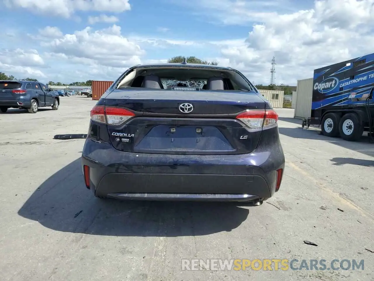 6 Photograph of a damaged car JTDEPMAEXMJ149003 TOYOTA COROLLA 2021