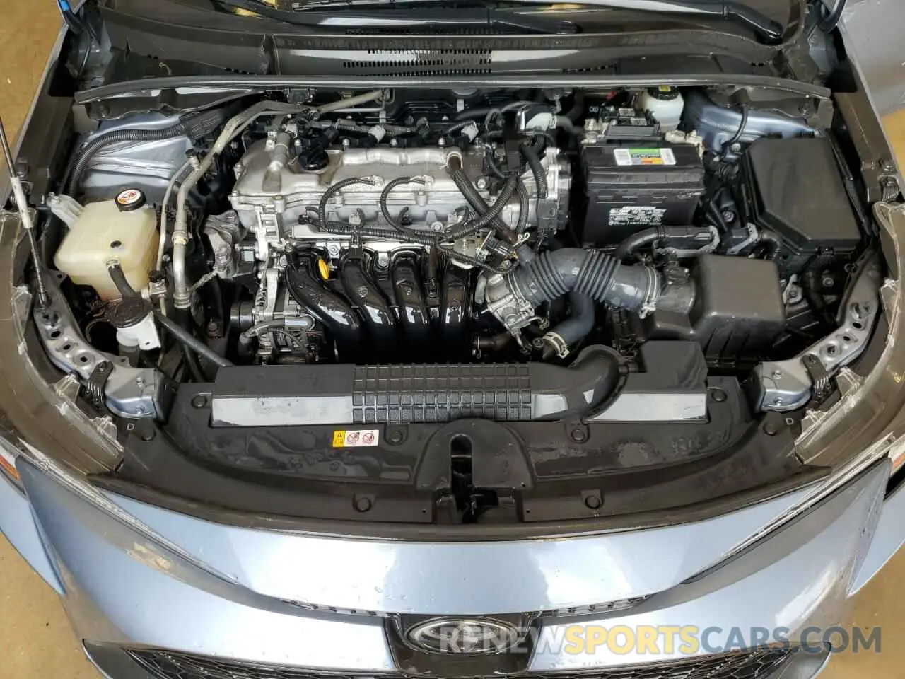 11 Фотография поврежденного автомобиля JTDEPMAEXMJ153603 TOYOTA COROLLA 2021