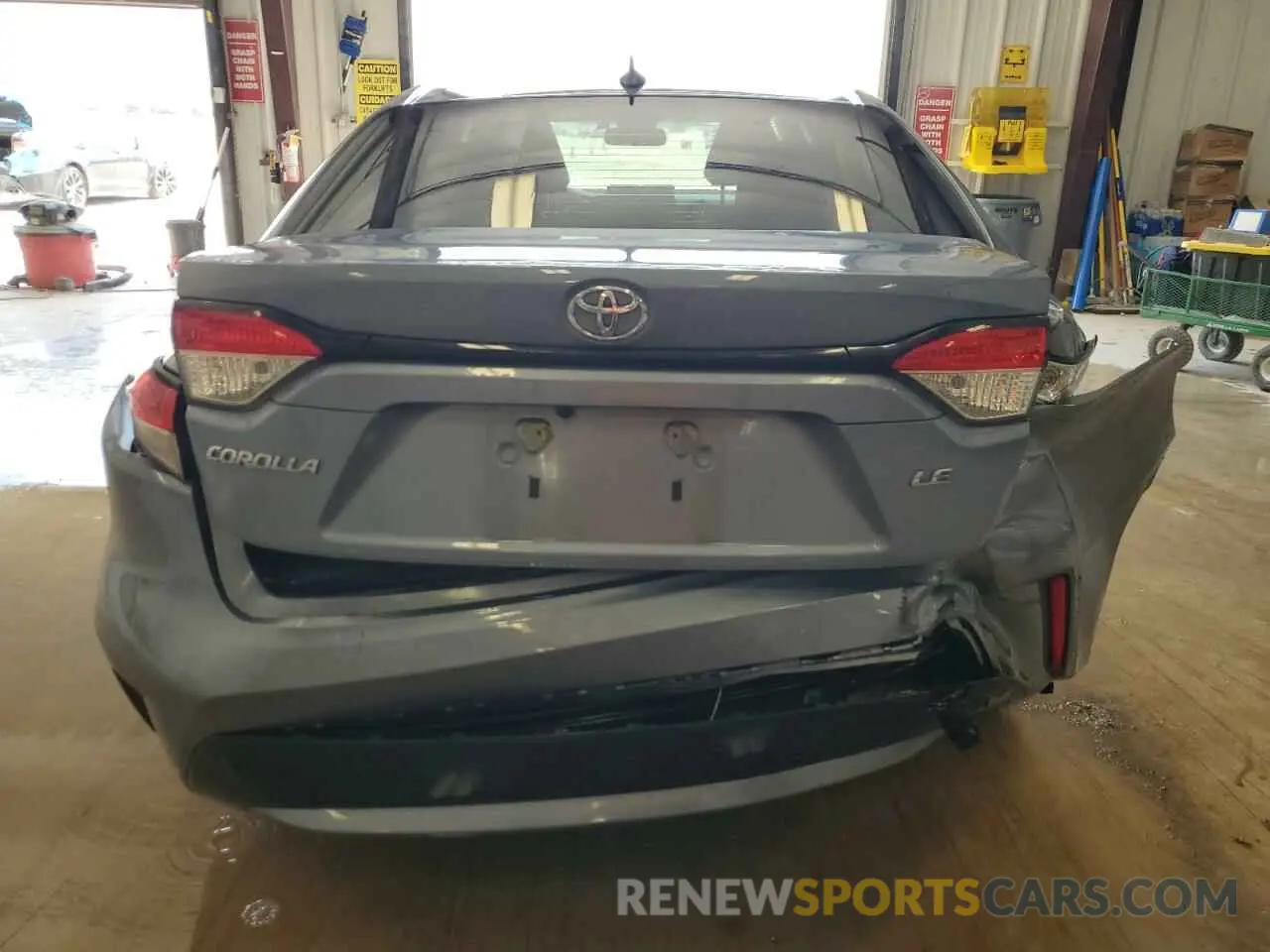 6 Фотография поврежденного автомобиля JTDEPMAEXMJ153603 TOYOTA COROLLA 2021