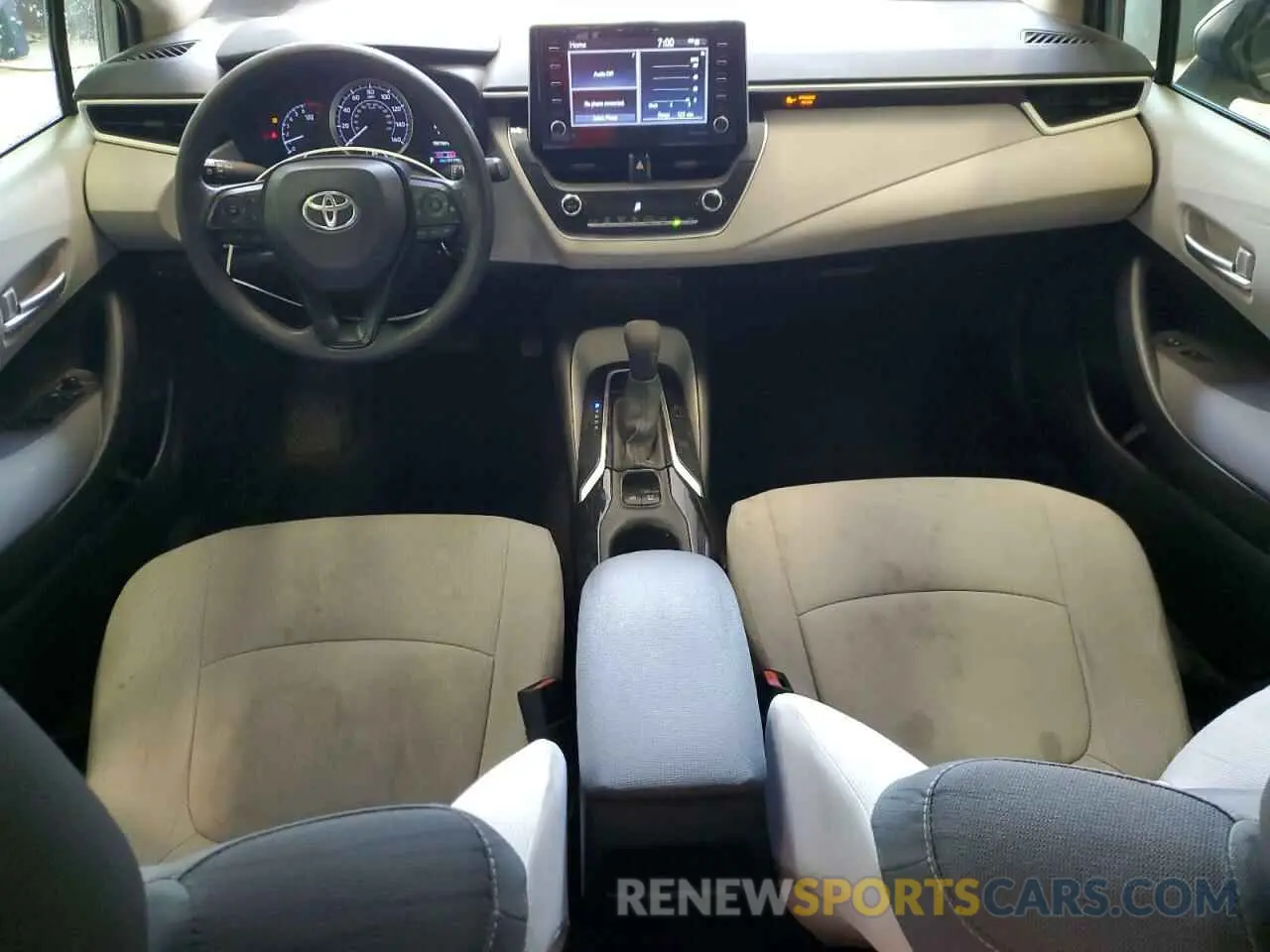 8 Фотография поврежденного автомобиля JTDEPMAEXMJ153603 TOYOTA COROLLA 2021