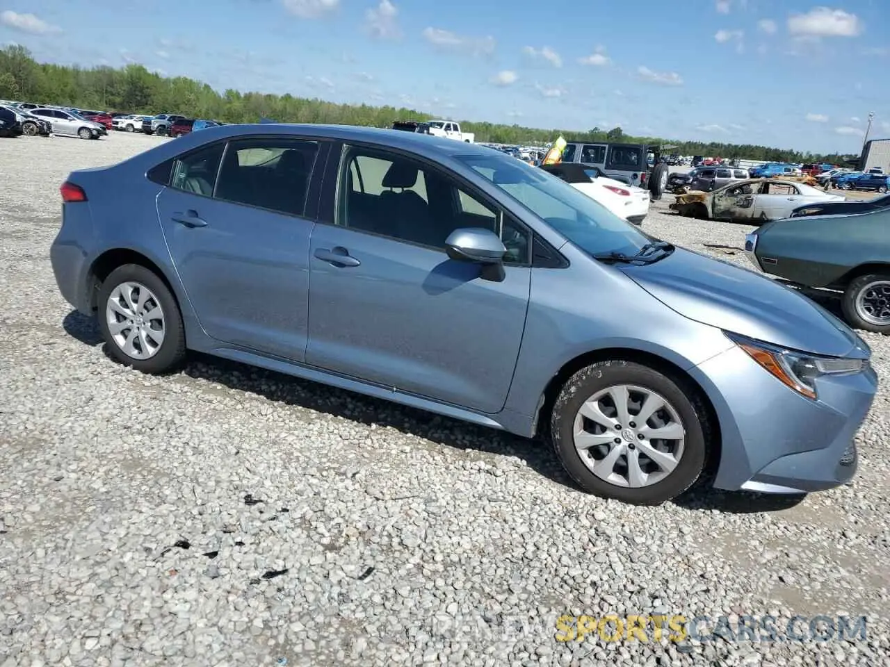 4 Photograph of a damaged car JTDEPMAEXMJ158848 TOYOTA COROLLA 2021