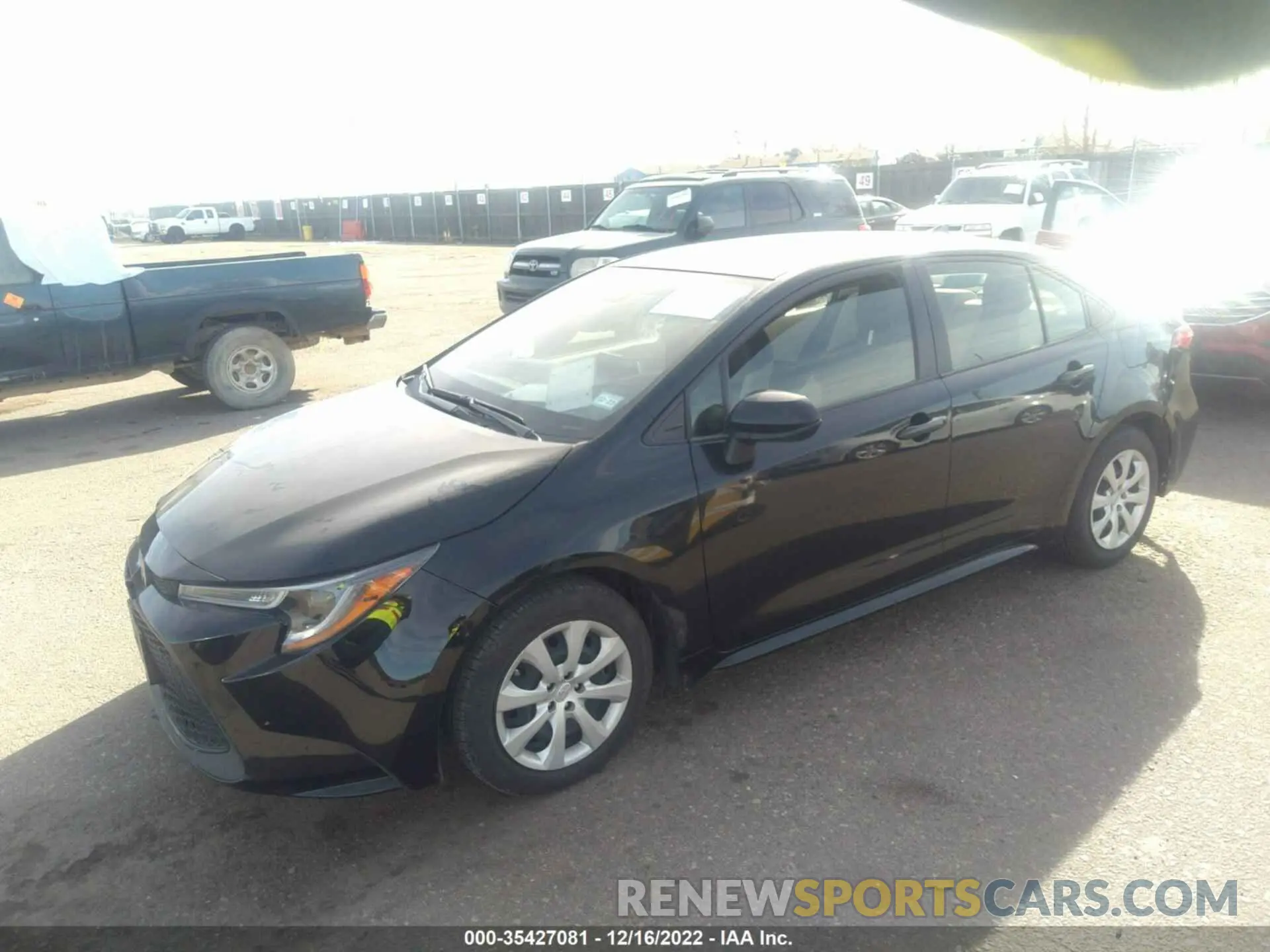 2 Photograph of a damaged car JTDEPMAEXMJ160955 TOYOTA COROLLA 2021