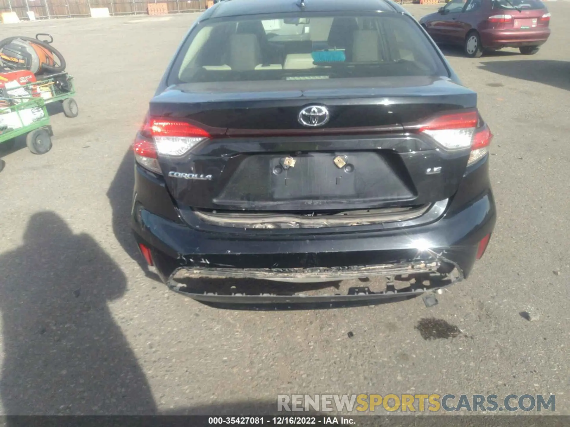 6 Photograph of a damaged car JTDEPMAEXMJ160955 TOYOTA COROLLA 2021